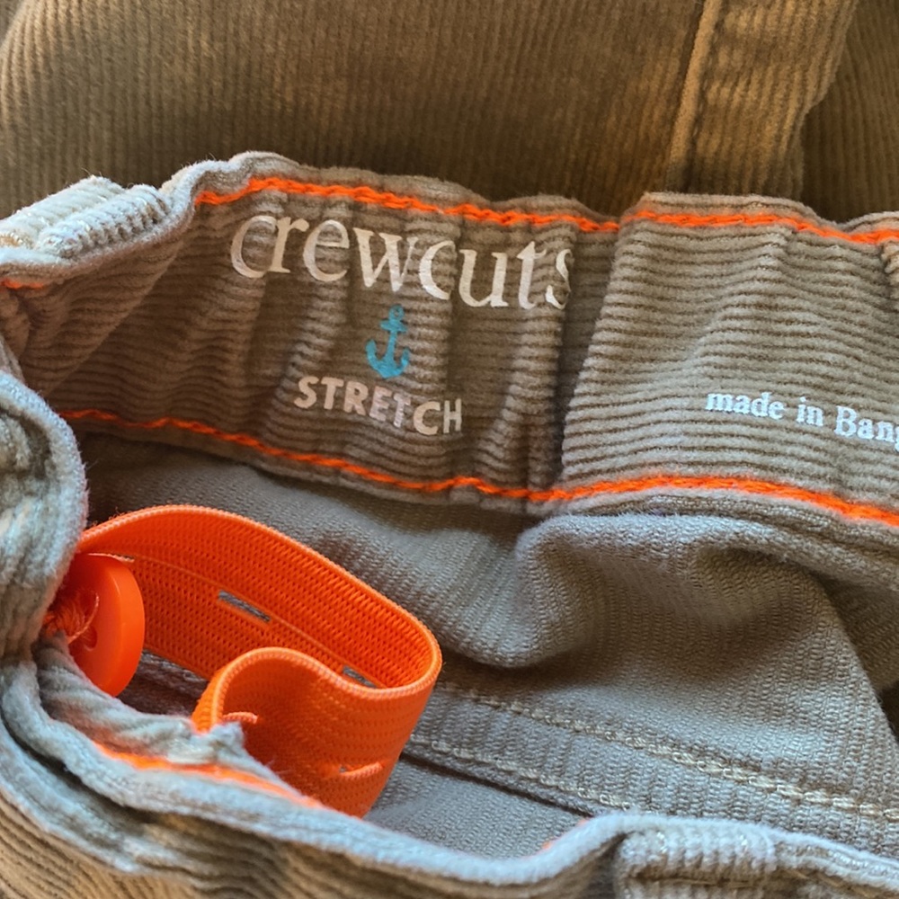 Crewcuts by J.Crew Stretch Cord Khaki Pants - Picture 7 of 9